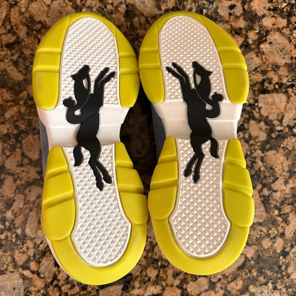 Longchamp Freeminder Blue Tennis Trainers - Picture 10 of 12